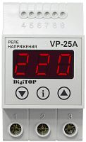 Реле напряжения однофазное цифровое на DIN-рейку DigiTOP VP-25A 25А 50-400В картинка
